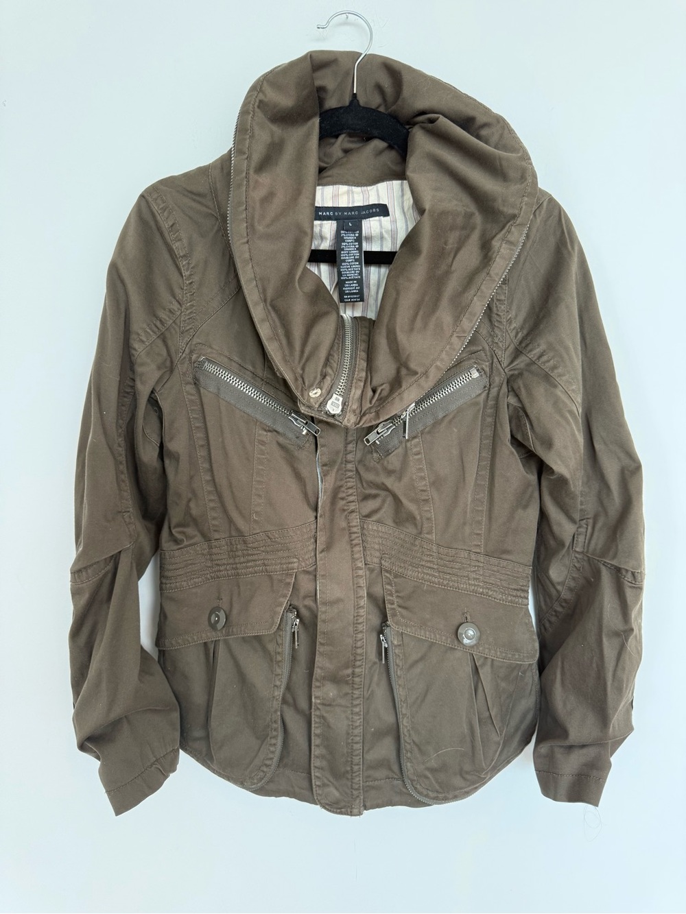 Marc Jacobs Cotton Utility Jacket Size Large